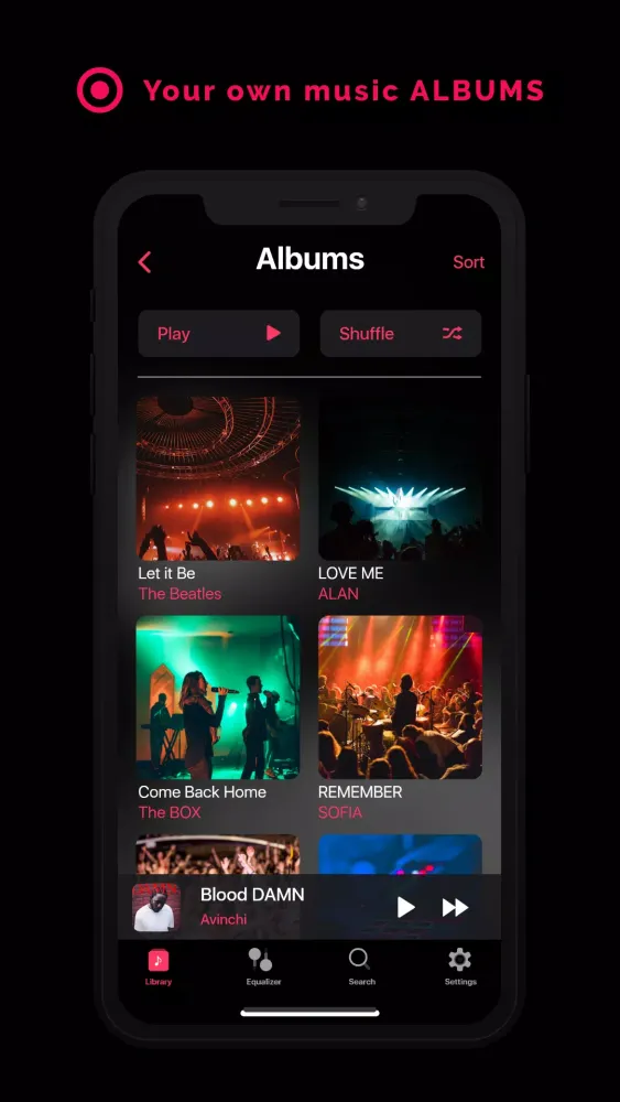 Скриншоты Music Player: MP3 Player