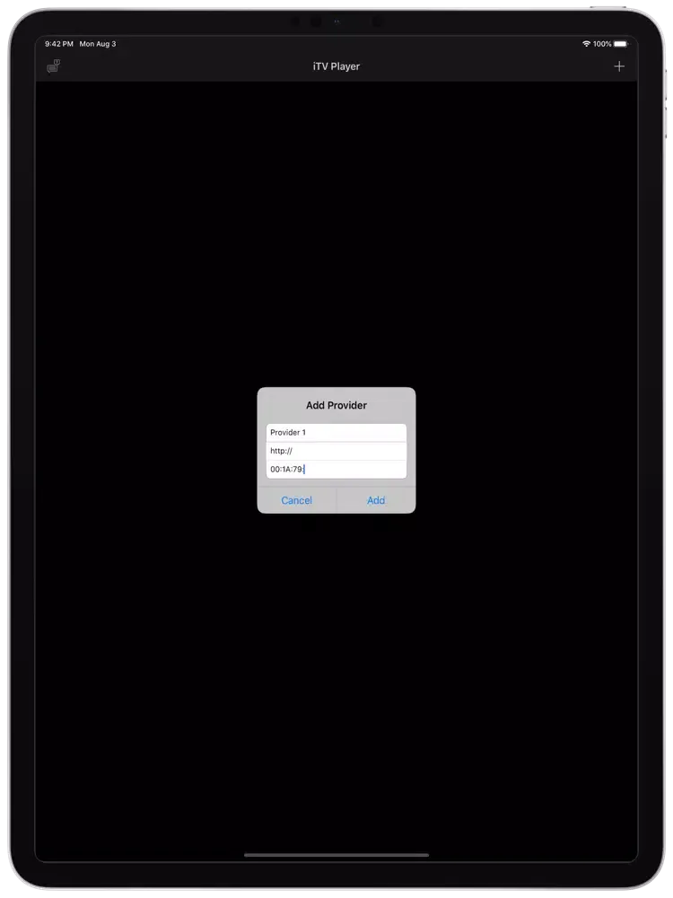 iTV Player iPad  स्क्रीनशॉट