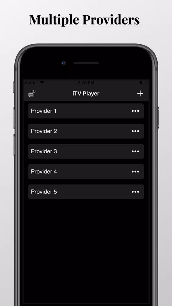iTV Player Ekran Görüntüleri