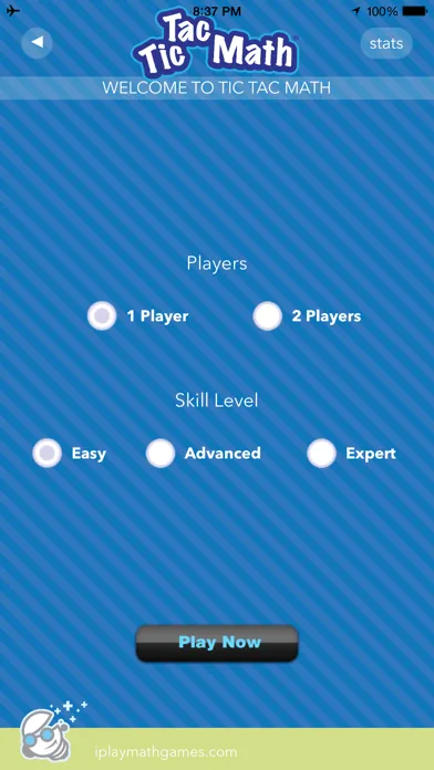 Tic Tac Math Fractions Screenshots