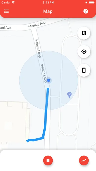 MapMyActivity应用截图