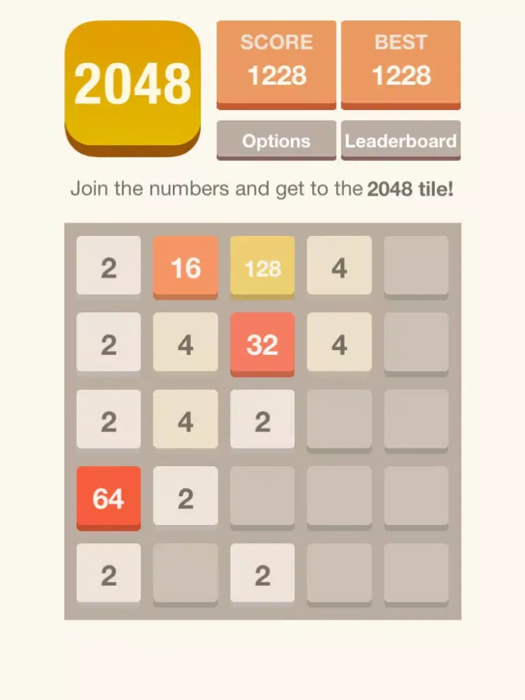 2048 - Crush Puzzle iPad 应用截图