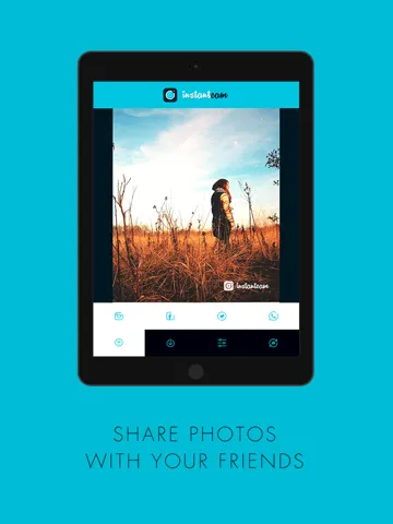 InstantCam for Instagram - Take photos without your hands iPad  Screenshots