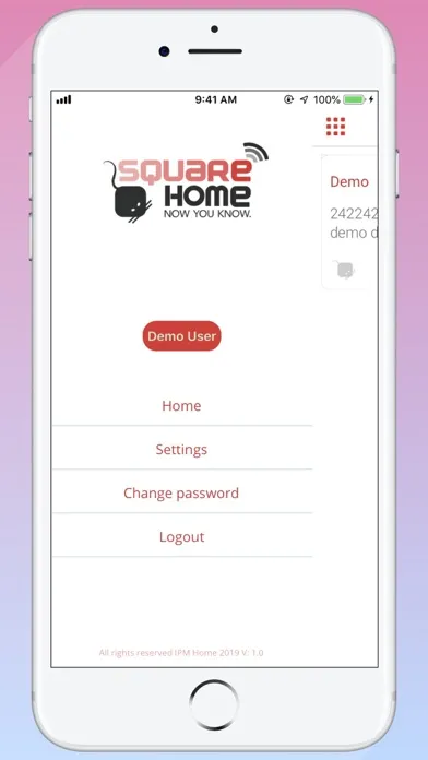 IPM Square Home سکرین شاٹس
