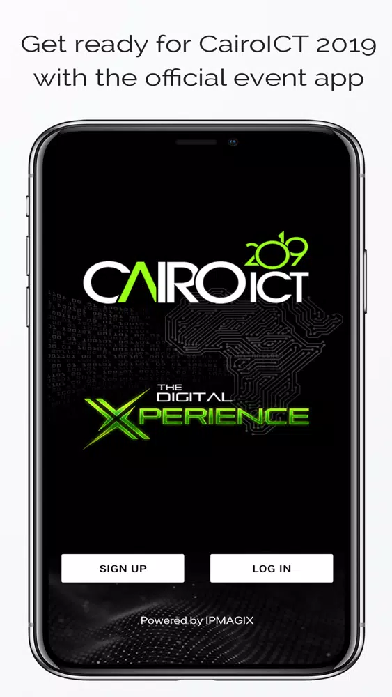 Tangkapan skrin Cairo ICT 2019