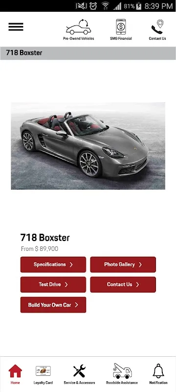 Porsche Centre Egypt سکرین شاٹس
