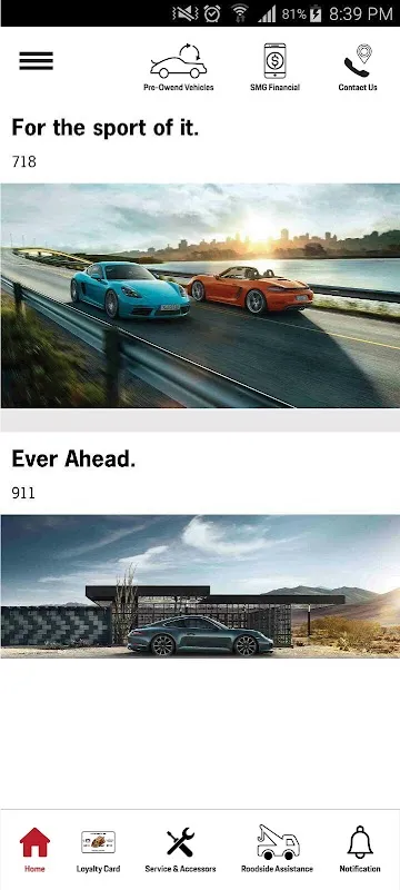 Porsche Centre Egypt سکرین شاٹس