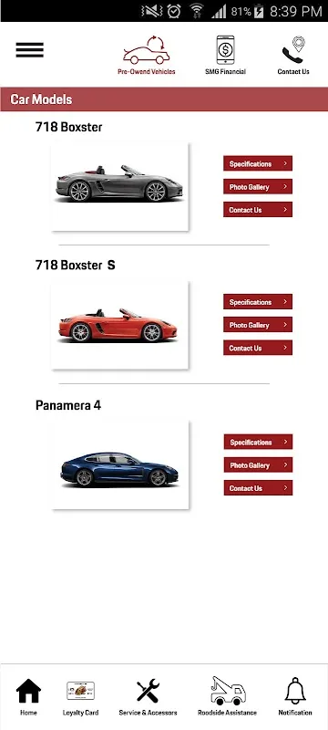 Porsche Centre Egypt سکرین شاٹس