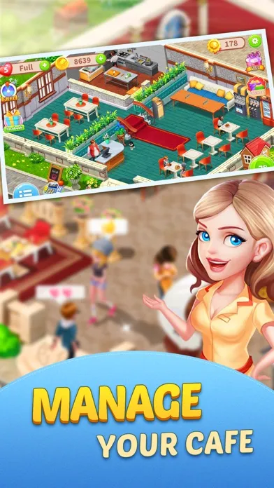 Dream Cafe-Match 3 Crush Screenshots