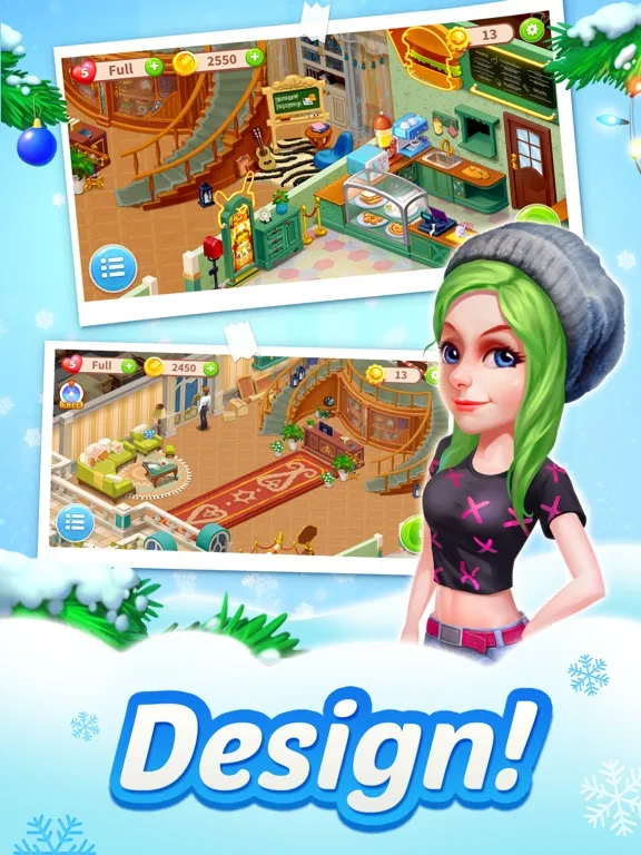 Fabio's foodie town iPad  Screenshots