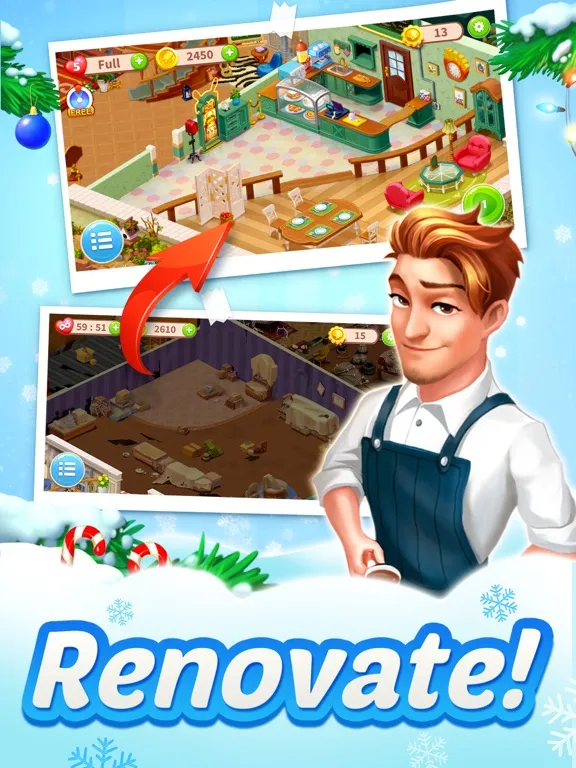 Fabio's foodie town iPad  Screenshots