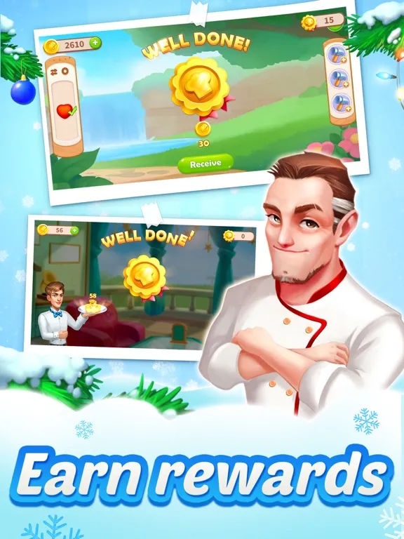 Fabio's foodie town iPad  Screenshots