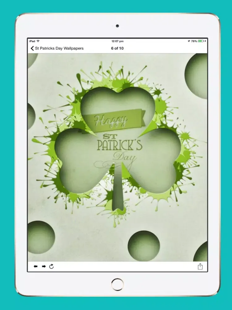 تصاویر St. Patrick's Day Wallpapers, Themes and Backgrounds iPad 