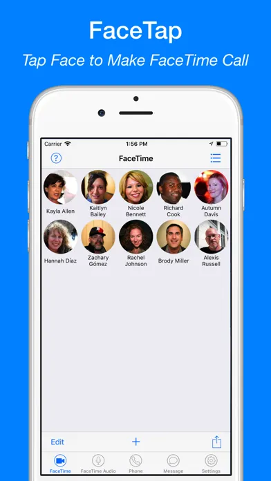 FaceTap for FaceTime Call Screenshots