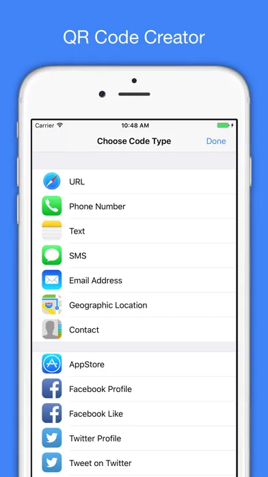 QR Code Reader & Generator App应用截图