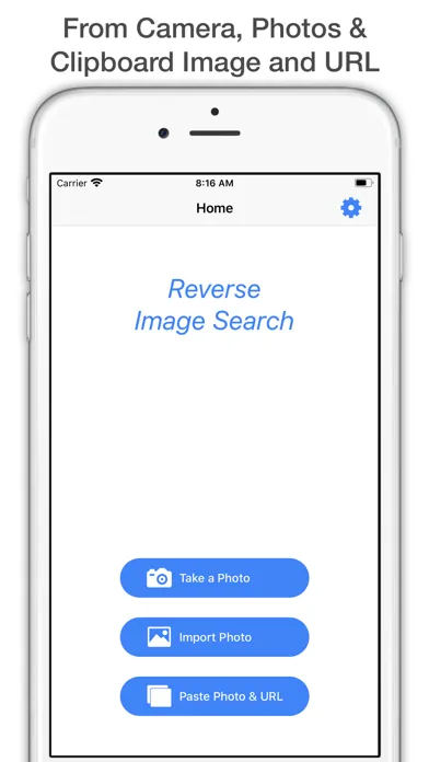 Ảnh chụp màn hình của Reverse Image Search