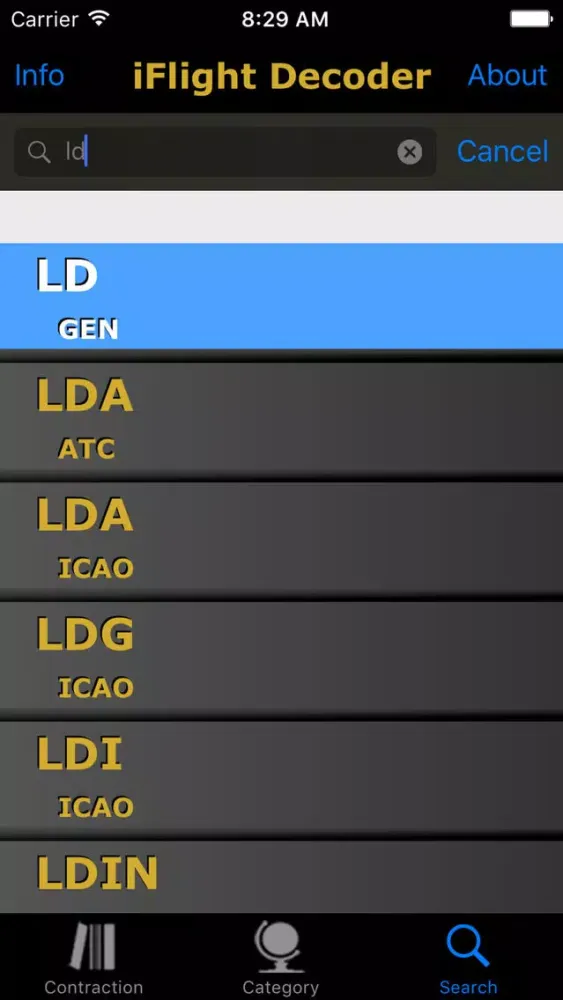 Screenshot di iFlight Decoder