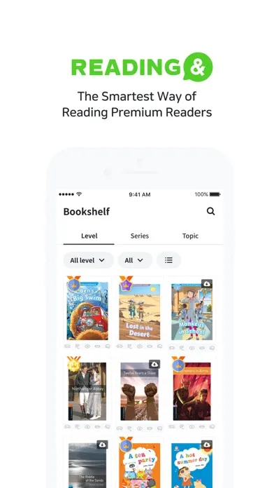 Capturas de tela do READING &