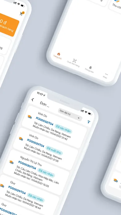 Capturas de tela do iPOS IDS