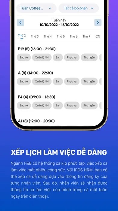 HRM Nhân Viên Screenshots