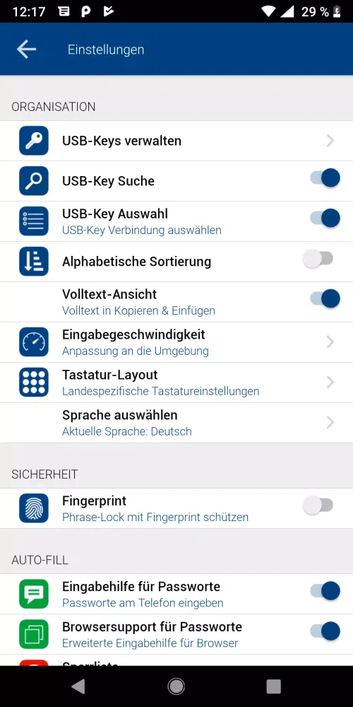 Phrase-Lock سکرین شاٹس