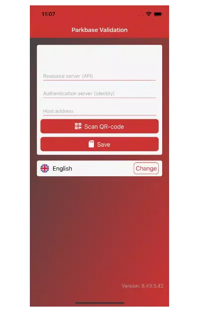 Parkbase - Validation Screenshots