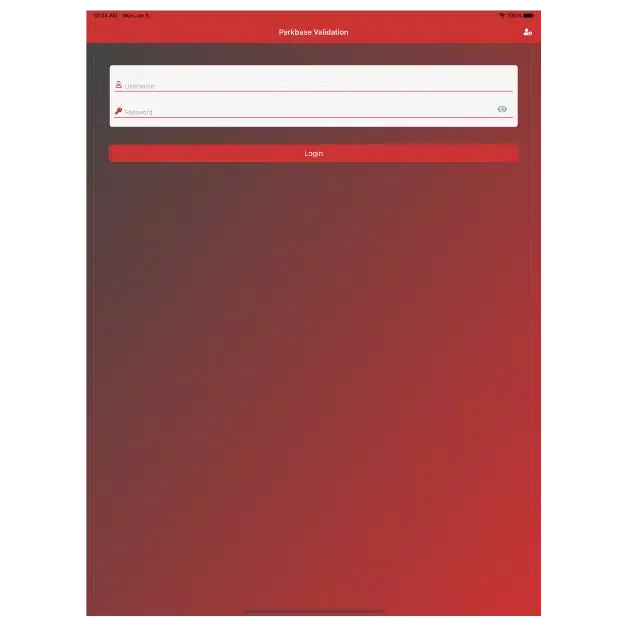Parkbase - Validation Screenshots