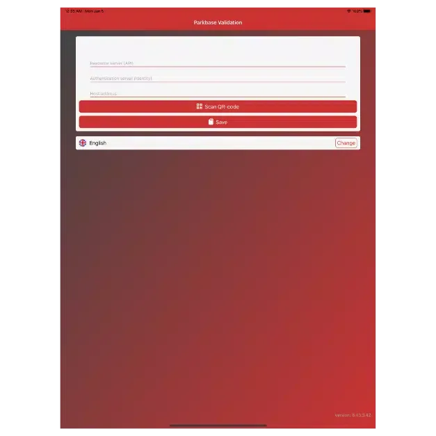 Parkbase - Validation Screenshots