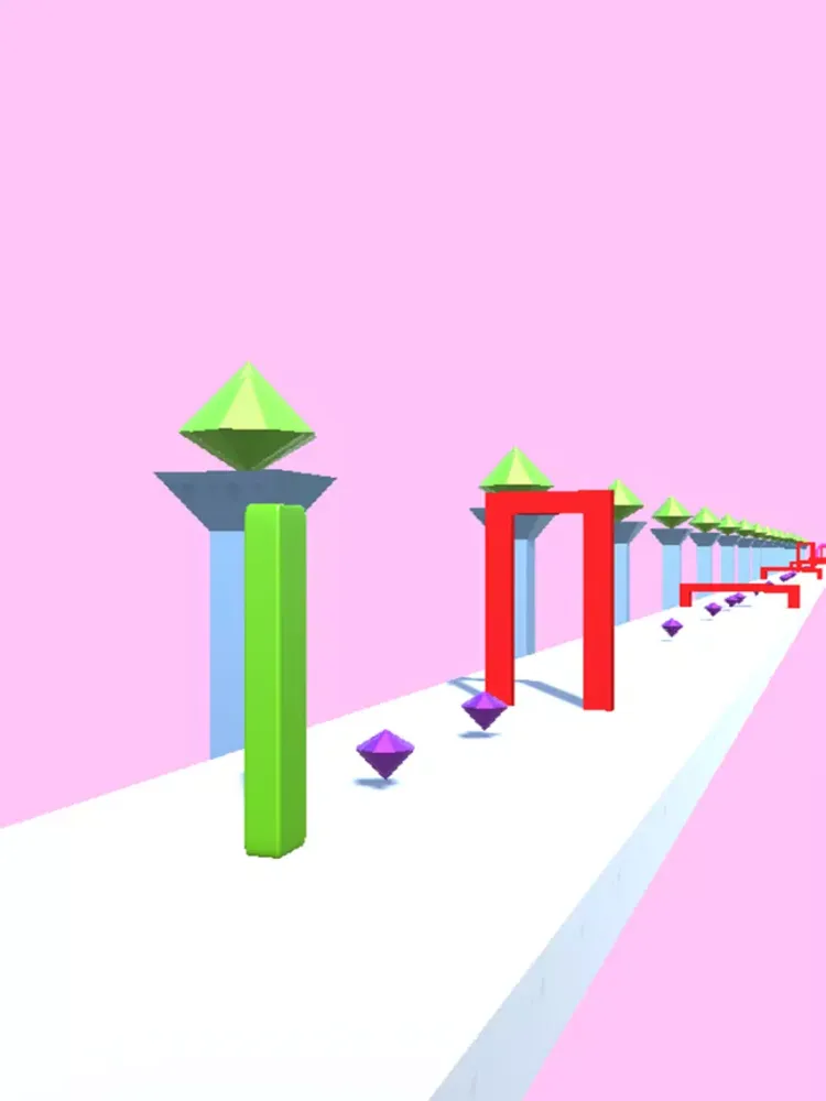 Shape Shift - Cube Parkour iPad  Screenshots