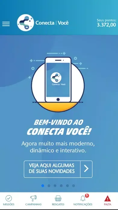 Ảnh chụp màn hình của Contecta Você