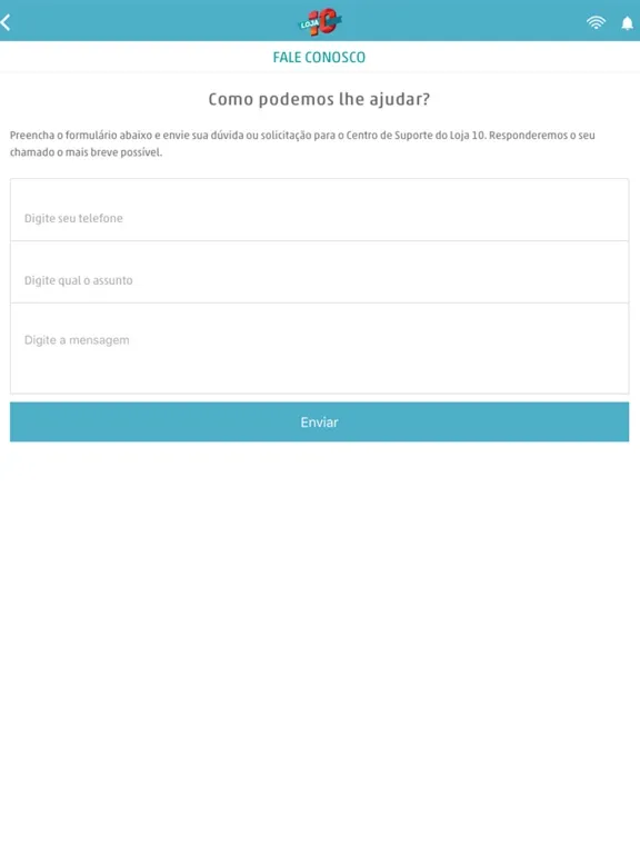 Loja 10 iPad  سکرین شاٹس