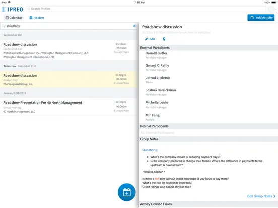 Tangkapan skrin BD Corporate Mobile iPad 
