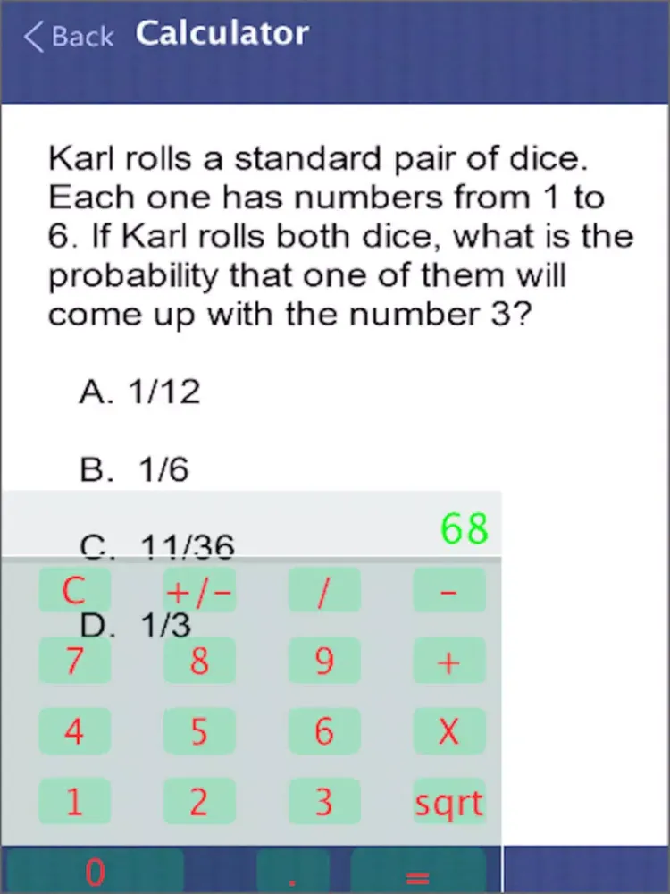 تصاویر FL FAS Algebra I Practice Test iPad 