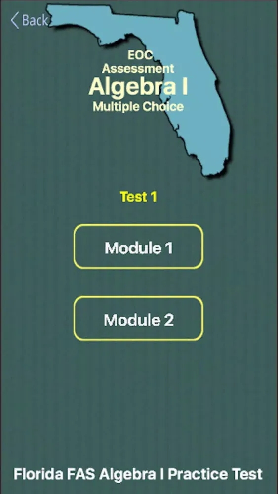 تصاویر FL FAS Algebra I Practice Test
