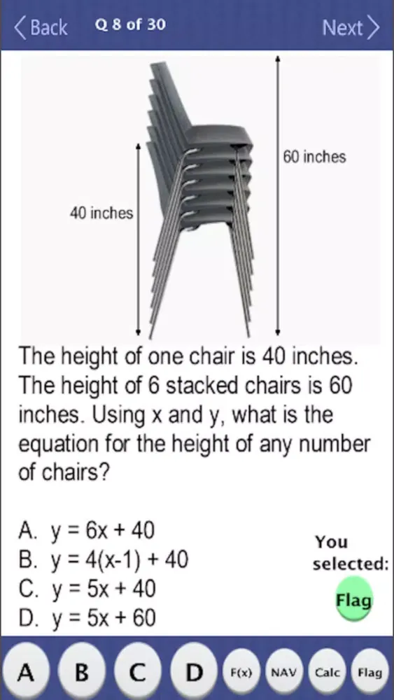 تصاویر FL FAS Algebra I Practice Test