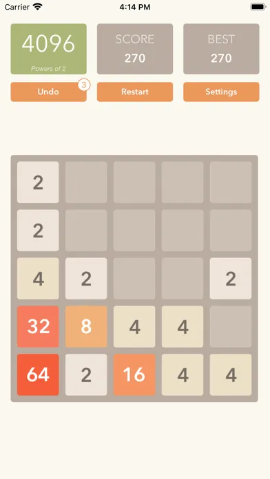 Screenshot di 2048 Number Puzzle Game +