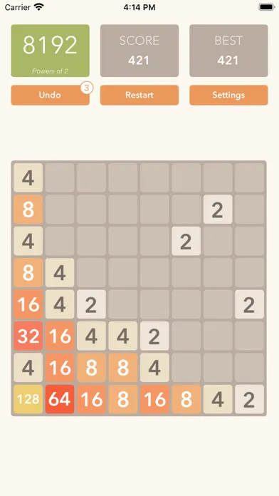 Screenshot di 2048 Number Puzzle Game +
