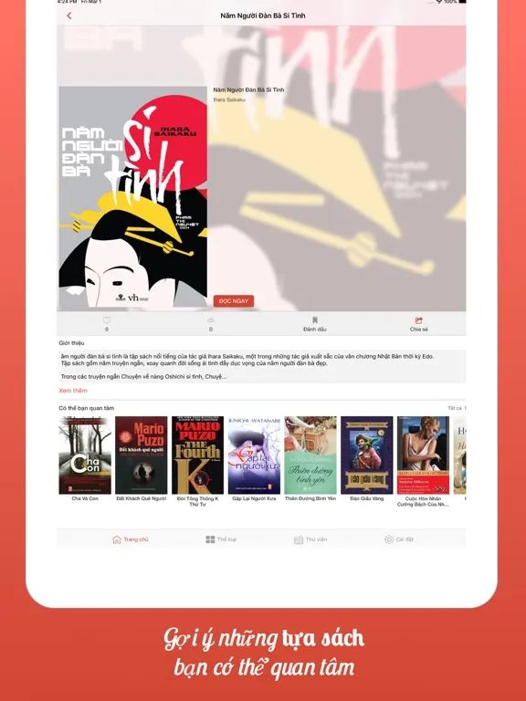 Ebook Reader - Sách Hay Online iPad  Ekran Görüntüleri