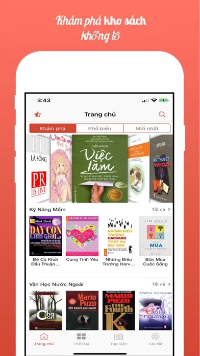 Ebook Reader - Sách Hay Online Ekran Görüntüleri