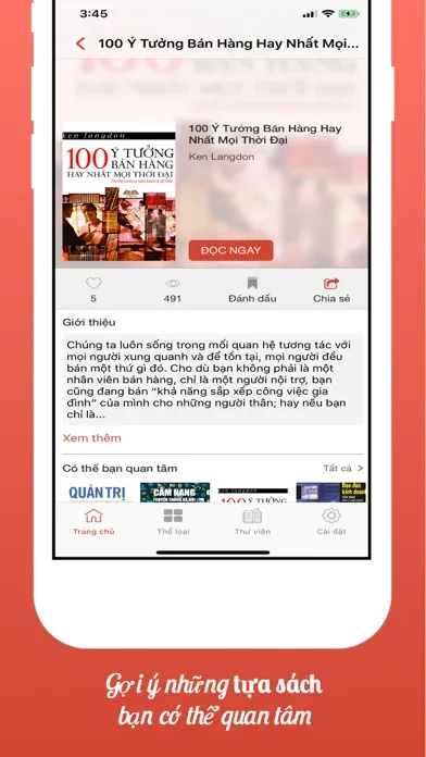 Ebook Reader - Sách Hay Online Ekran Görüntüleri
