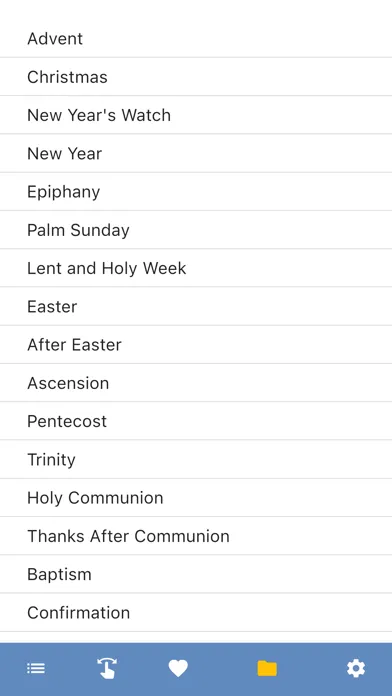 Zrzuty ekranu Hymns and Songs of Zion