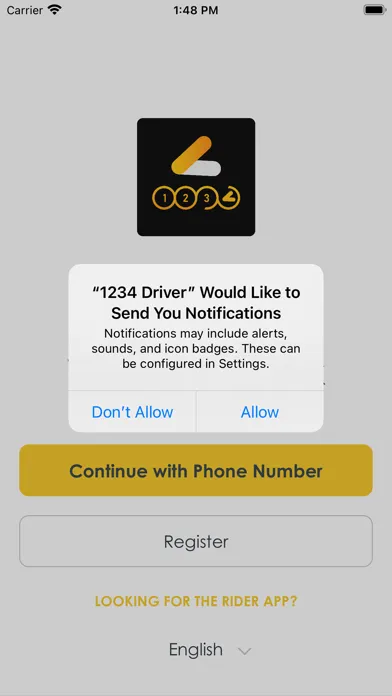 Tangkapan layar 1234 Driver