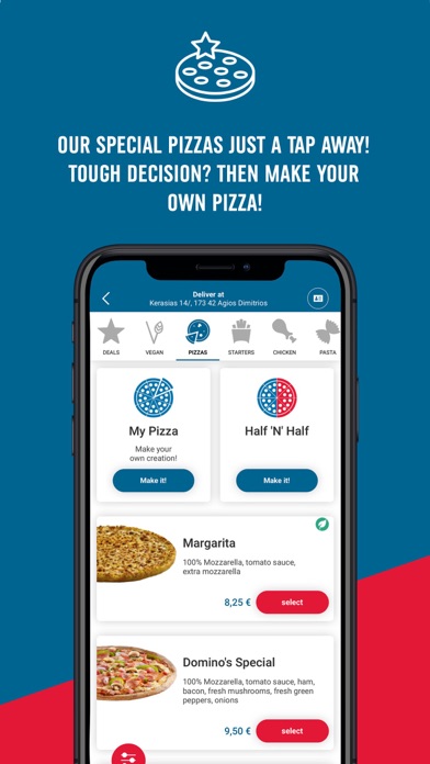 Domino's Pizza Greece スクリーンショット