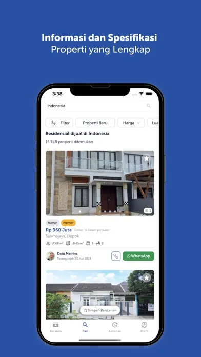 Rumah123 سکرین شاٹس