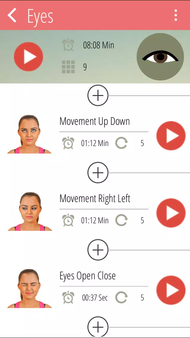 صور Eyes & Face Stretching Exercises