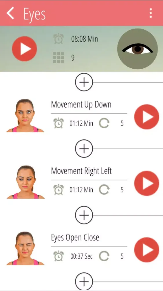 Eyes & Face Stretching Exercises 스크린샷