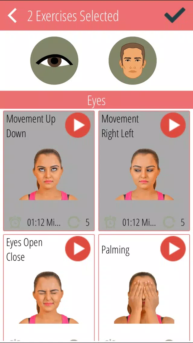 صور Eyes & Face Stretching Exercises