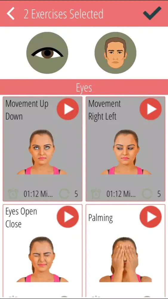 Eyes & Face Stretching Exercises 스크린샷