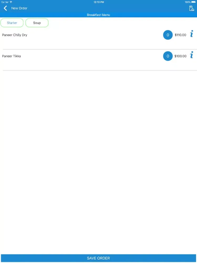 ChannelManager Restaurant iPad  স্ক্রিনশট