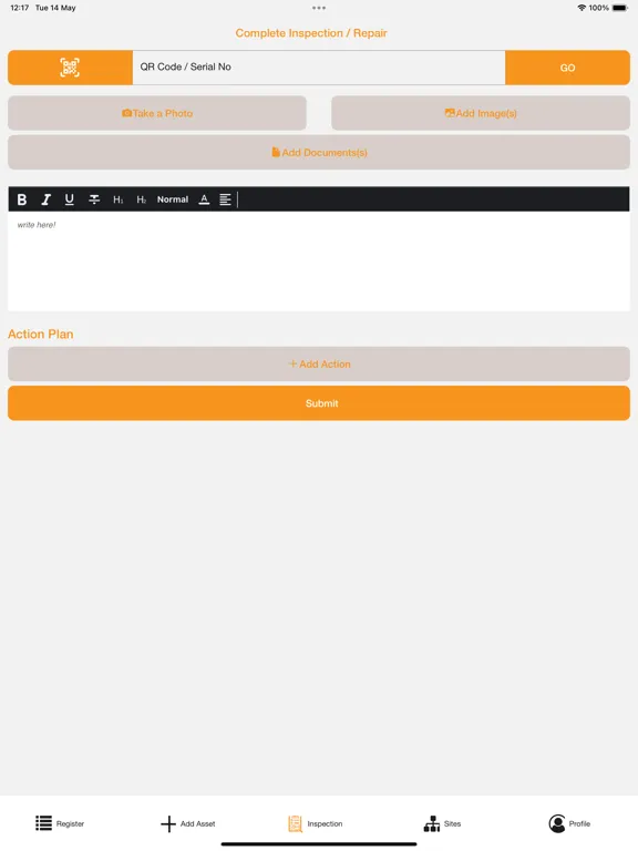 iProtectU Asset Manager iPad  سکرین شاٹس